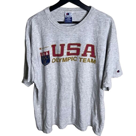 Vintage 90s Champion Atlanta 1994 Olympics T Shirt XL - Picture 1 of 5